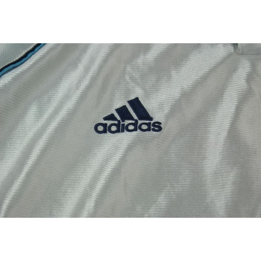 Maillot de football rétro domicile Olympique de Marseille N°21 DUGARRY 1999-2000 - Adidas - Olympique de Marseille