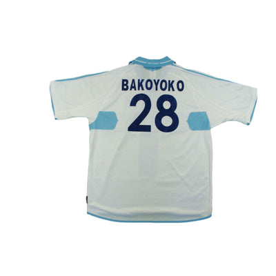 Maillot de football rétro domicile Olympique de Marseille N°28 BAKOYOKO 2000-2001 - Adidas - Olympique de Marseille