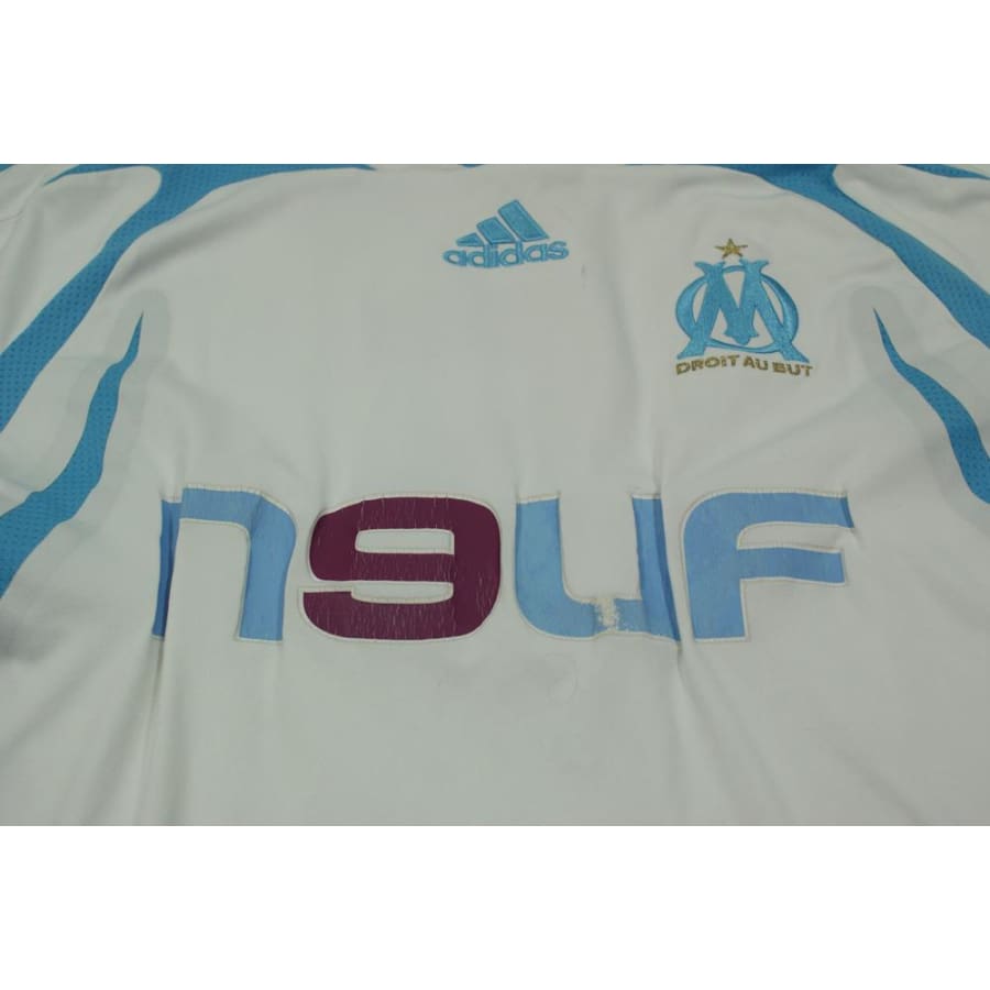 Maillot de football rétro domicile Olympique de Marseille N°5 FATY.J 2007-2008 - Adidas - Olympique de Marseille