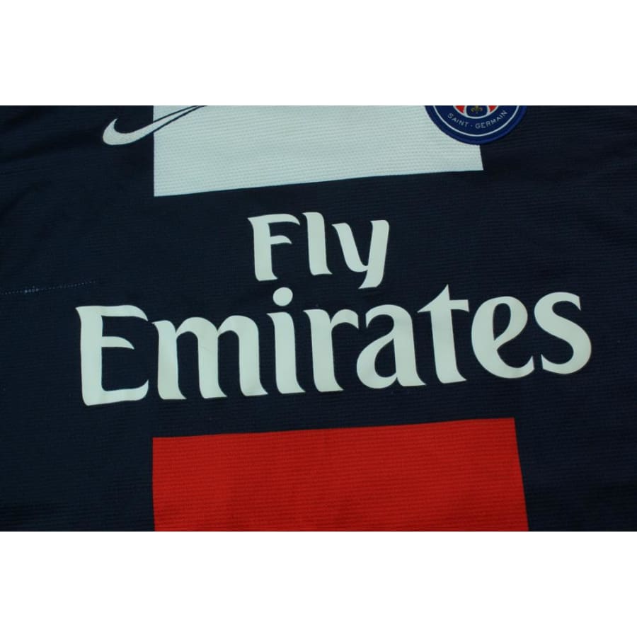 Maillot de football rétro domicile Paris Saint-Germain N°10 IBRAHIMOVIC 2013-2014 - Nike - Paris Saint-Germain
