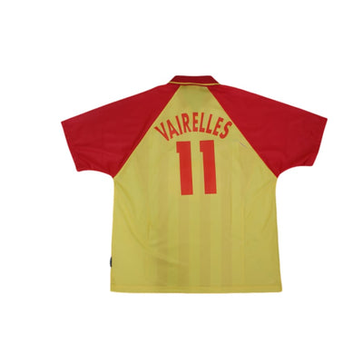 Maillot de football rétro domicile RC Lens N°11 VAIRELLES 1998-1999 - Umbro - RC Lens