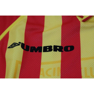 Maillot de football rétro domicile RC Lens N°11 VAIRELLES 1998-1999 - Umbro - RC Lens