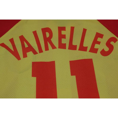 Maillot de football rétro domicile RC Lens N°11 VAIRELLES 1998-1999 - Umbro - RC Lens