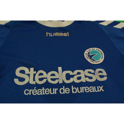 Maillot de football rétro domicile RC Strasbourg Alsace 2003-2004 - Hummel - RC Strasbourg Alsace