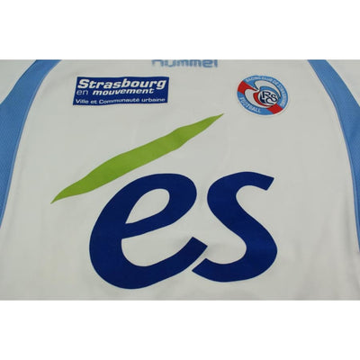 Maillot de football rétro domicile RC Strasbourg Alsace N°9 PAOLO 2007-2008 - Hummel - RC Strasbourg Alsace