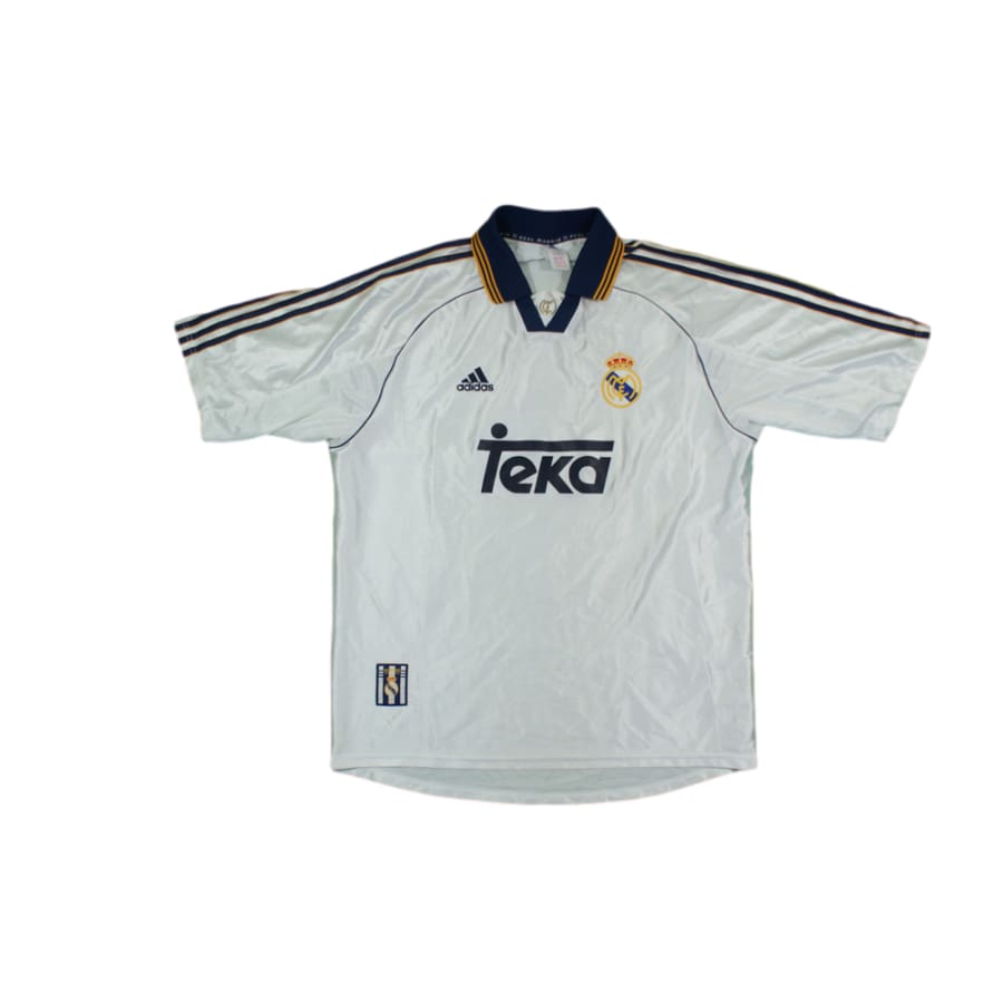 Maillot de football rétro domicile Real Madrid CF 1999-2000 - Adidas - Real Madrid