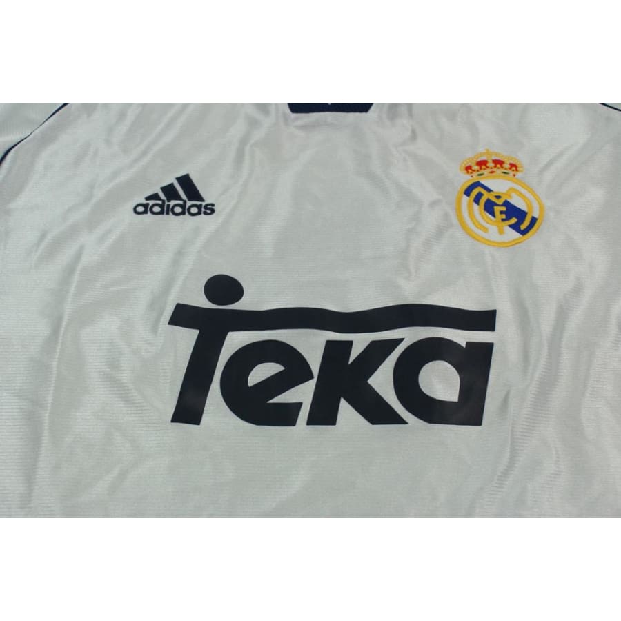 Maillot de football rétro domicile Real Madrid CF 1999-2000 - Adidas - Real Madrid