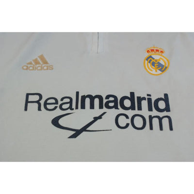 Maillot de football rétro domicile Real Madrid CF 2001-2002 - Adidas - Real Madrid