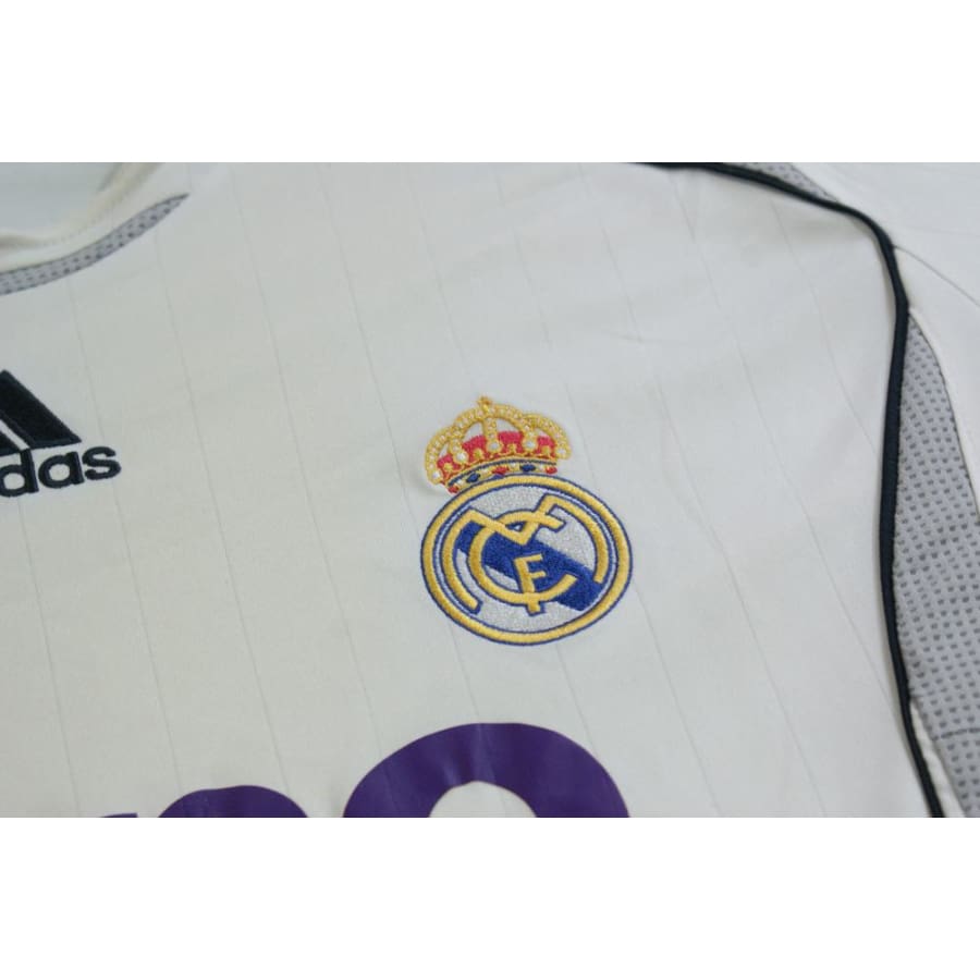 Maillot de football rétro domicile Real Madrid CF 2006-2007 - Adidas - Real Madrid