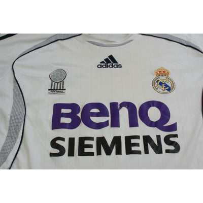 Maillot de football rétro domicile Real Madrid CF 2006-2007 - Adidas - Real Madrid