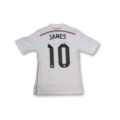 Maillot de football rétro domicile Real Madrid CF N°10 JAMES 2014-2015 - Adidas - Real Madrid