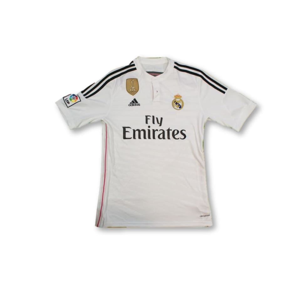 Maillot de football rétro domicile Real Madrid CF N°10 JAMES 2014-2015 - Adidas - Real Madrid