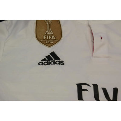 Maillot de football rétro domicile Real Madrid CF N°10 JAMES 2014-2015 - Adidas - Real Madrid