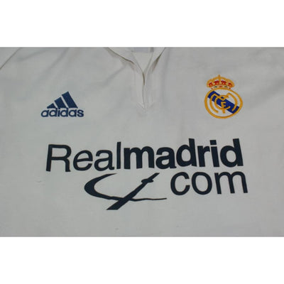 Maillot de football rétro domicile Real Madrid CF N°5 ZIDANE 2001-2002 - Adidas - Real Madrid