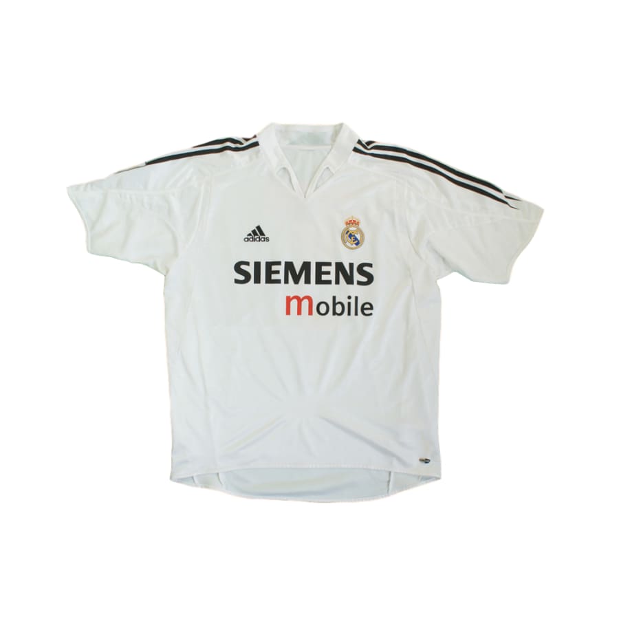 Maillot de football rétro domicile Real Madrid CF N°5 ZIDANE 2004-2005 - Adidas - Real Madrid