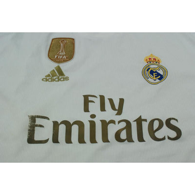 Maillot de football rétro domicile Real Madrid CF N°7 HAZARD 2019-2020 - Adidas - Real Madrid