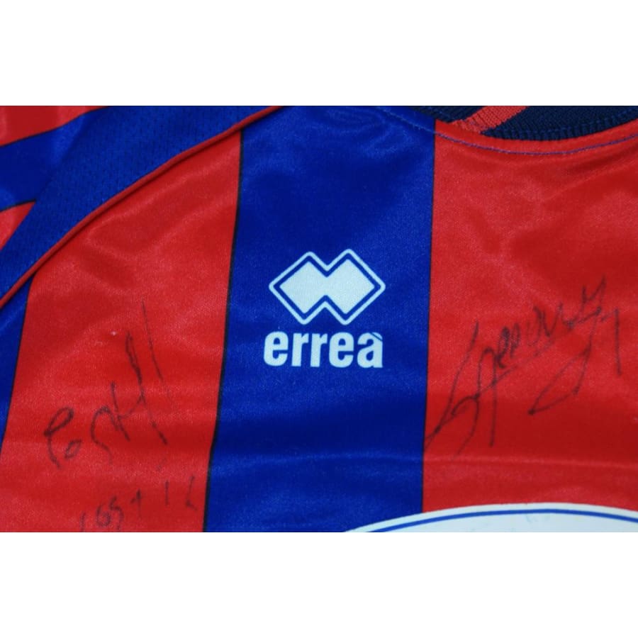 Maillot de football rétro domicile signé Stade Malherbe de Caen N°7 Deroin 2004-2005 - ERREA - SM Caen