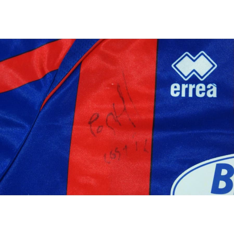 Maillot de football rétro domicile signé Stade Malherbe de Caen N°7 Deroin 2004-2005 - ERREA - SM Caen