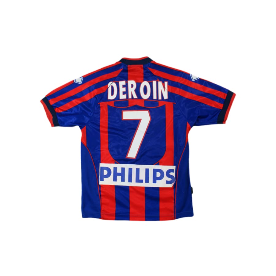 Maillot de football rétro domicile signé Stade Malherbe de Caen N°7 Deroin 2004-2005 - ERREA - SM Caen