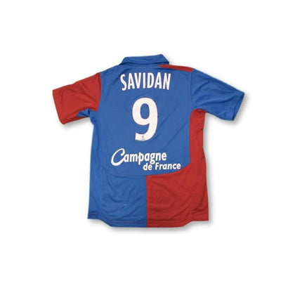 Maillot de football retro domicile SM Caen N°9 SAVIDAN 2008-2009 - Nike - SM Caen