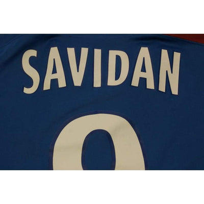 Maillot de football retro domicile SM Caen N°9 SAVIDAN 2008-2009 - Nike - SM Caen