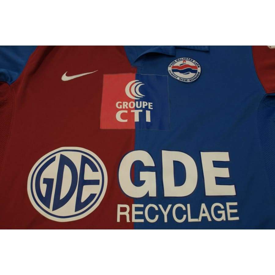 Maillot de football retro domicile SM Caen N°9 SAVIDAN 2008-2009 - Nike - SM Caen