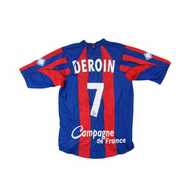 Maillot de football rétro domicile Stade Malherbe de Caen N°7 DEROIN 2006-2007 - ERREA - SM Caen