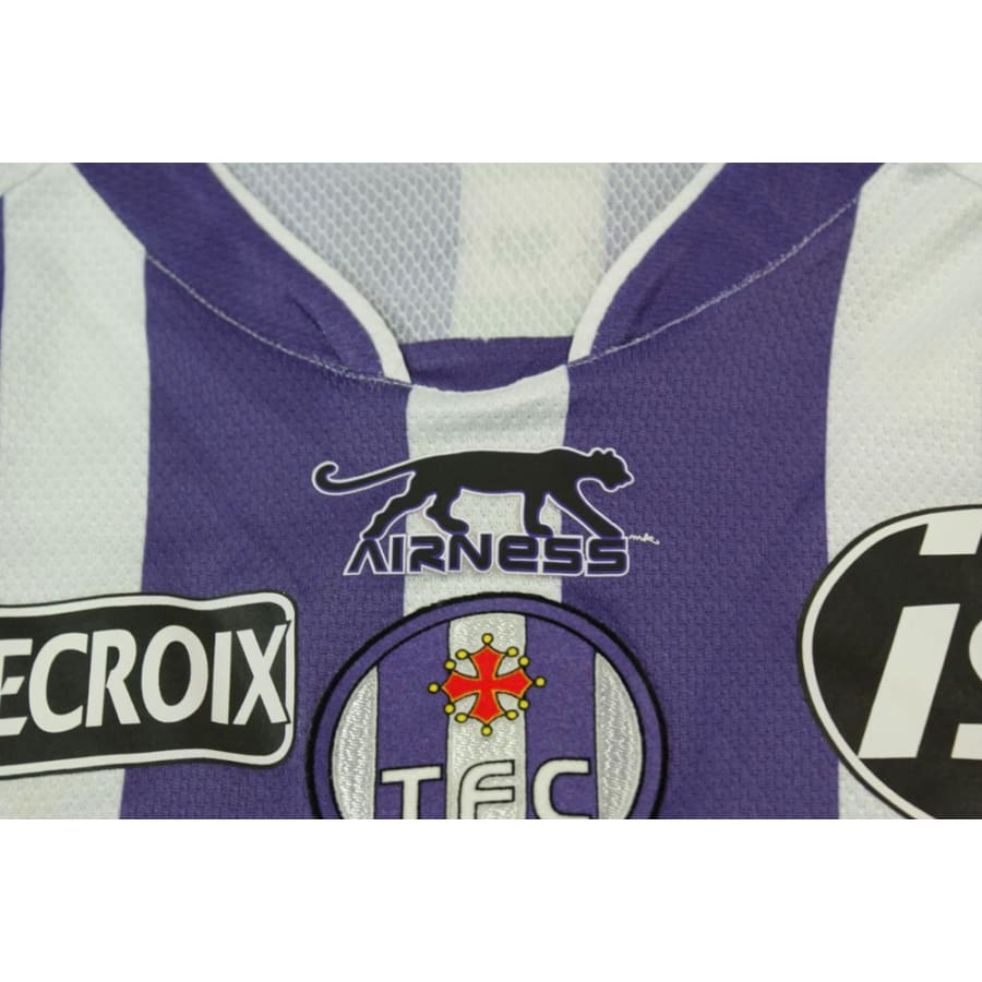 Maillot de football rétro domicile Toulouse FC 2008-2009 - Airness - Toulouse FC