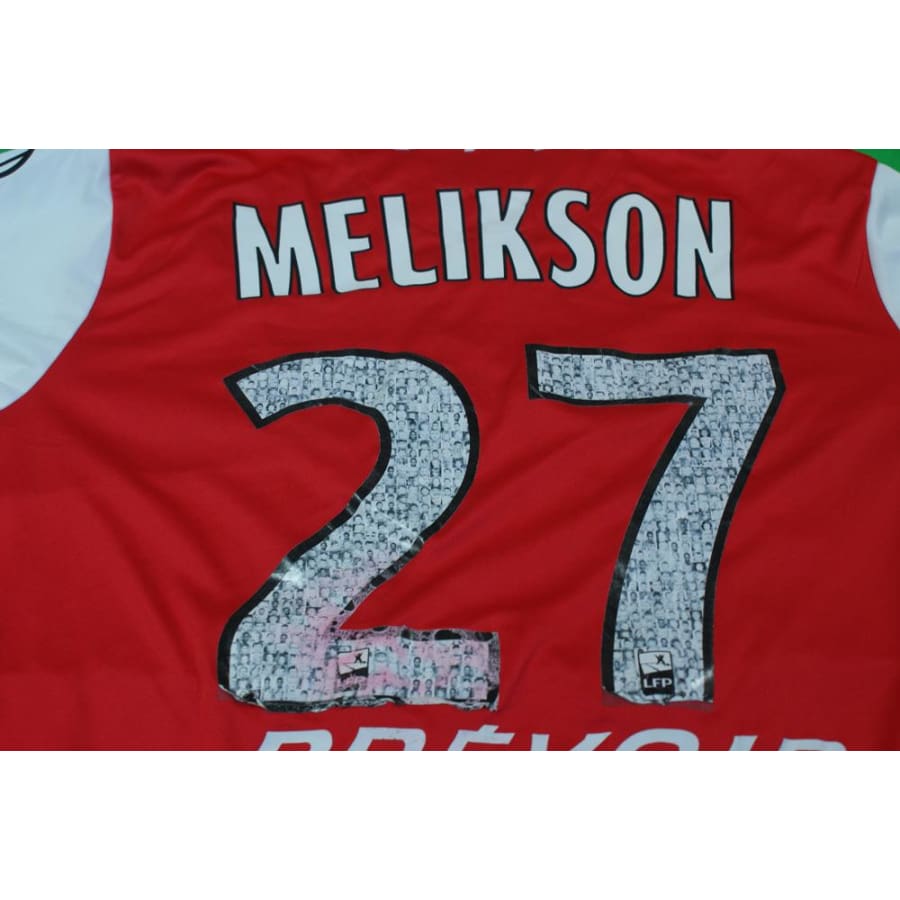 Maillot de football rétro domicile Valenciennes FC N°27 MELIKSON 2013-2014 - Uhlsport - Valenciennes FC