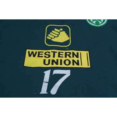 Maillot de football rétro domicile Western Union N°17 A.ZAKARIA années 2000 - Autre marque - Autres championnats