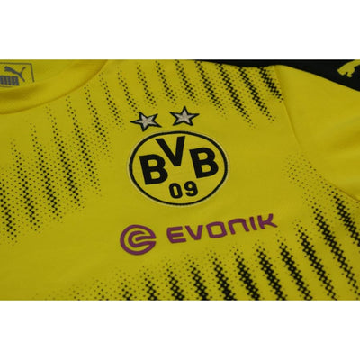 Maillot de football rétro Dortmund entraînement années 2010 - Puma - Borossia Dortmund