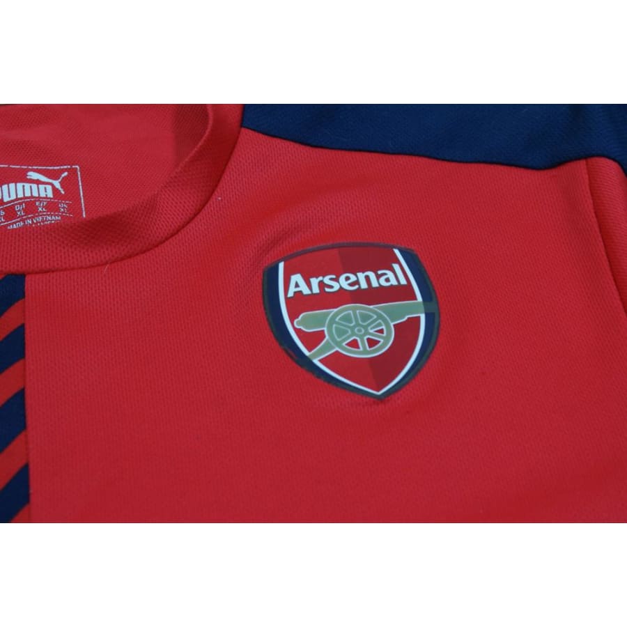 Maillot de football rétro entraînement Arsenal FC années 2010 - Puma - Arsenal