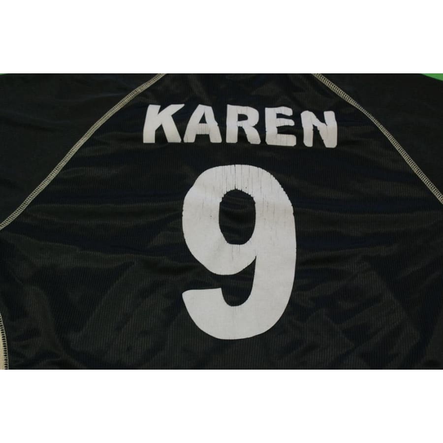 Maillot de football retro entraînement AS Nancy-Lorraine N°9 KAREN années 2000 - Baliston - AS Nancy Lorraine