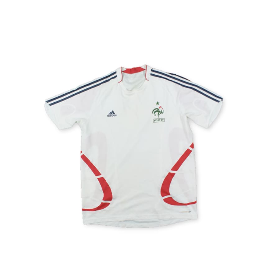 Maillot de football retro Entrainement Equipe de France 2008-2009 - Adidas - Equipe de France