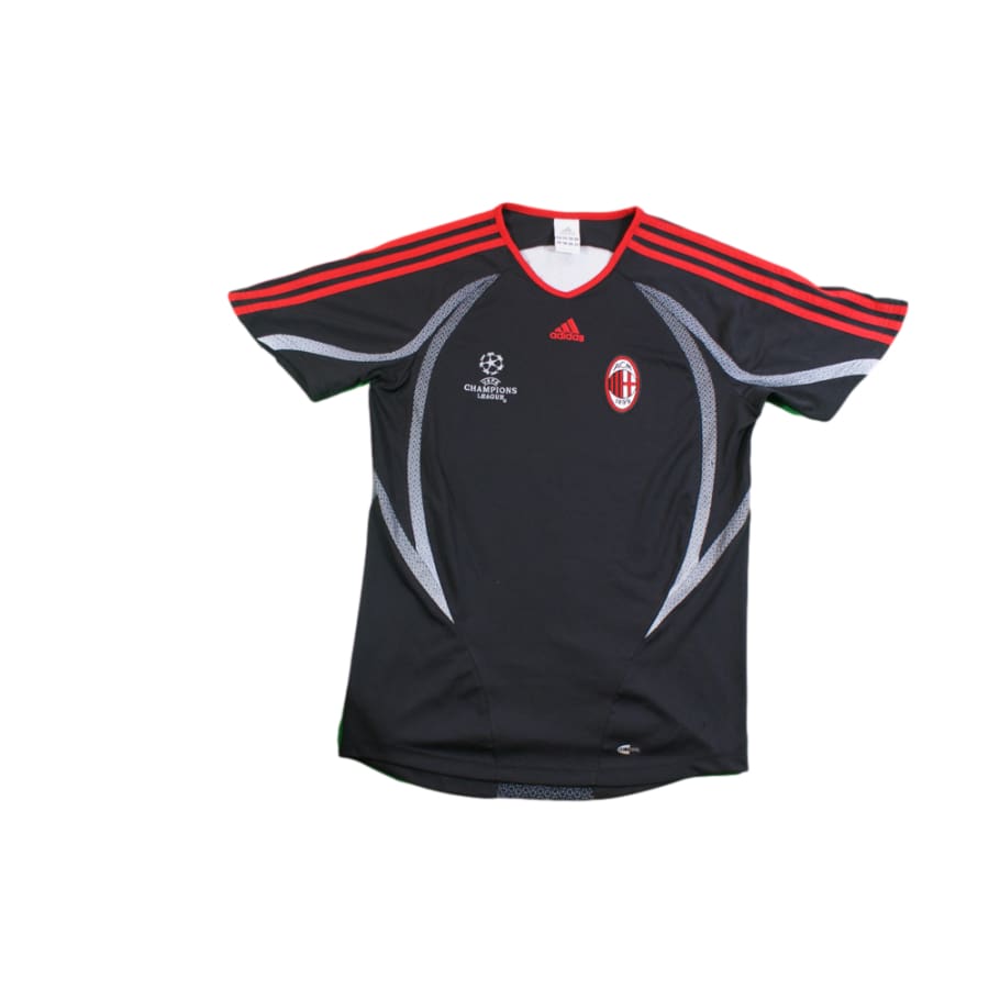 Maillot de football rétro entraînement Milan AC années 2000 - Adidas - Milan AC