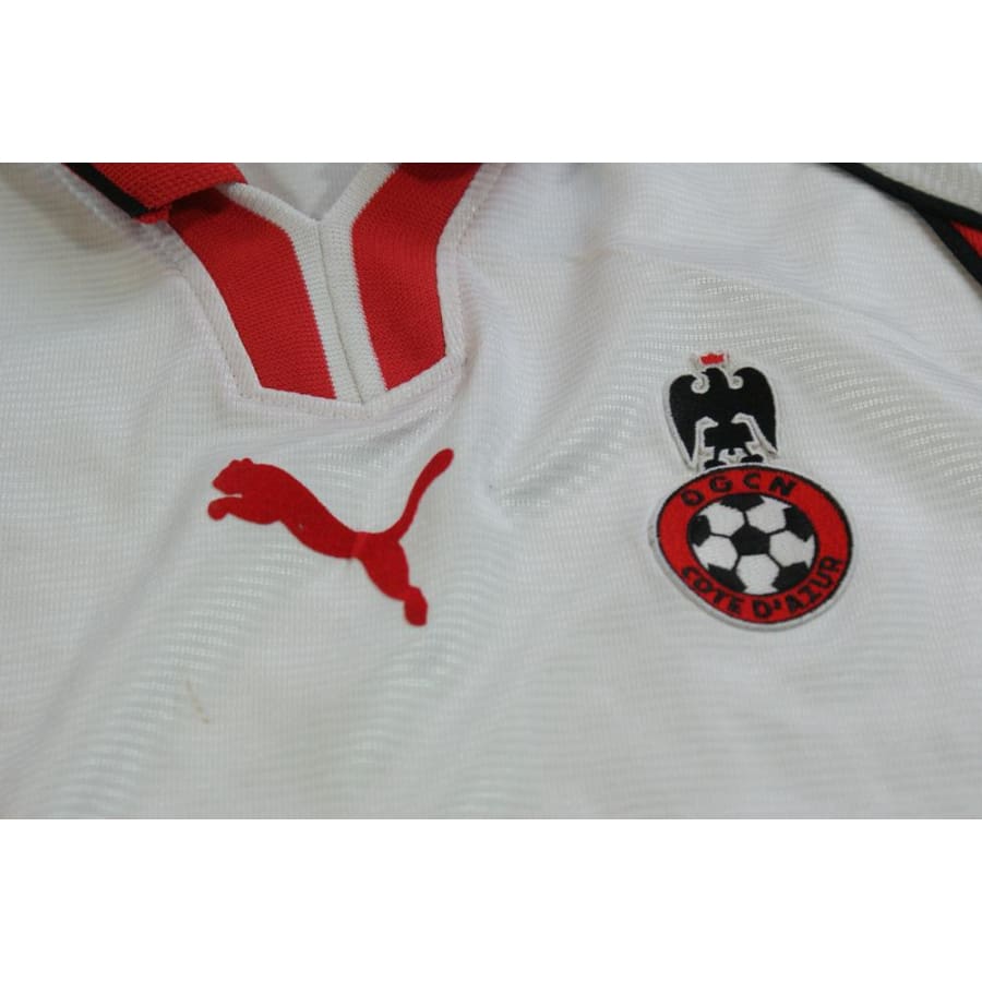 Maillot de football rétro entraînement OGC Nice N°13 années 2000 - Puma - OGC Nice