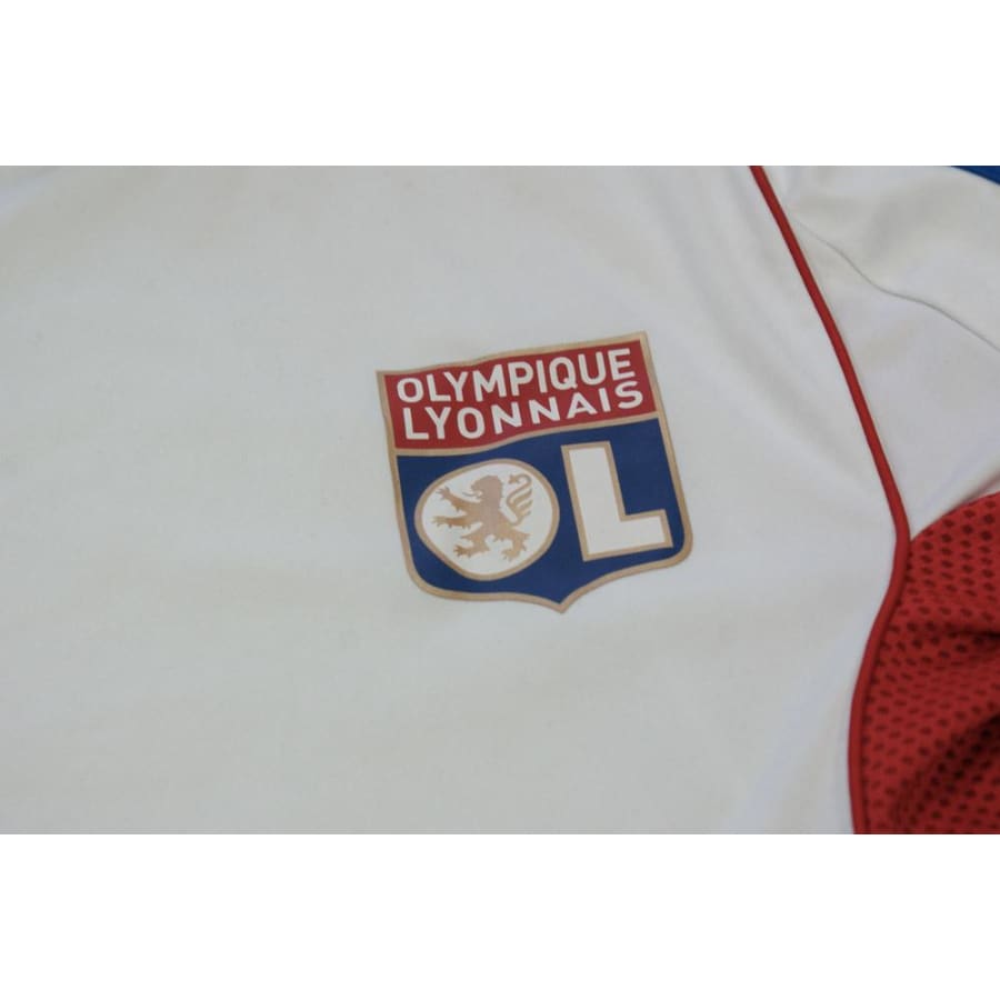 Maillot de football retro entraînement Olympique Lyonnais années 2010 - Adidas - Olympique Lyonnais