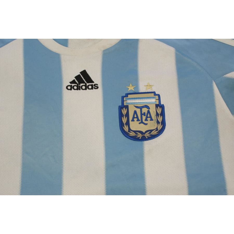 Maillot de football retro équipe dArgentine 2010-2011 - Adidas - Argentine