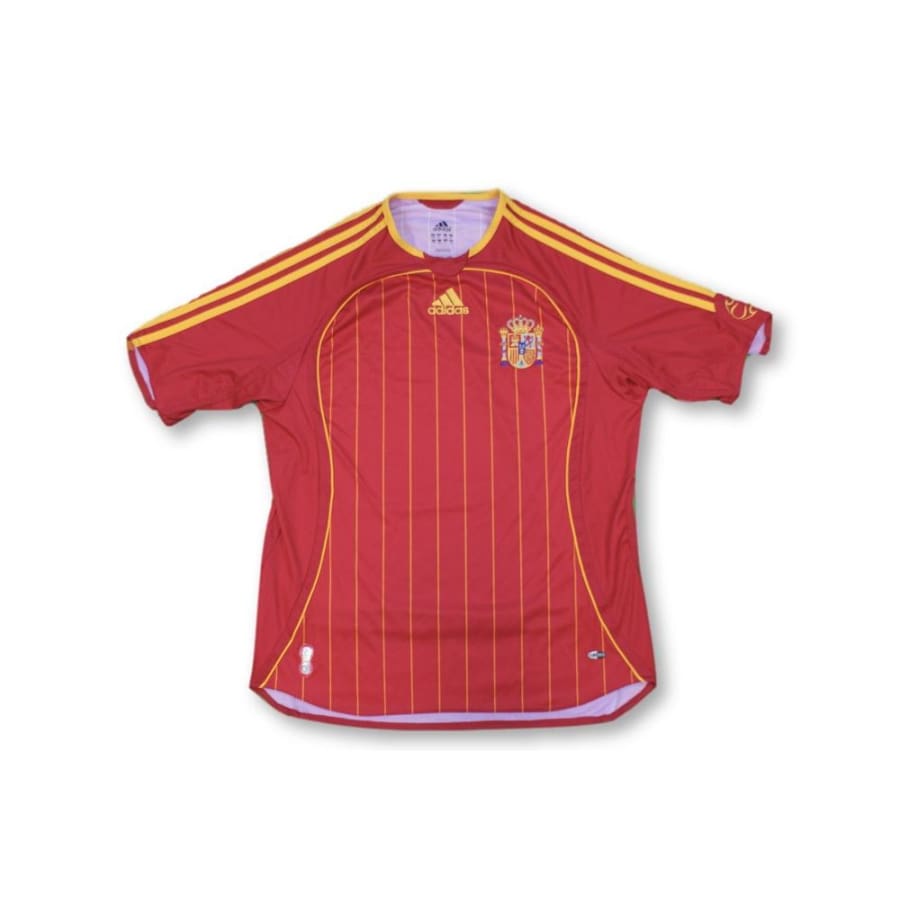 Maillot de football retro équipe dEspagne 2006-2007 - Adidas - Espagne