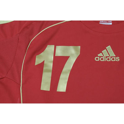 Maillot de football retro équipe dEspagne N°17 PEREZ 2008-2009 - Adidas - Espagne