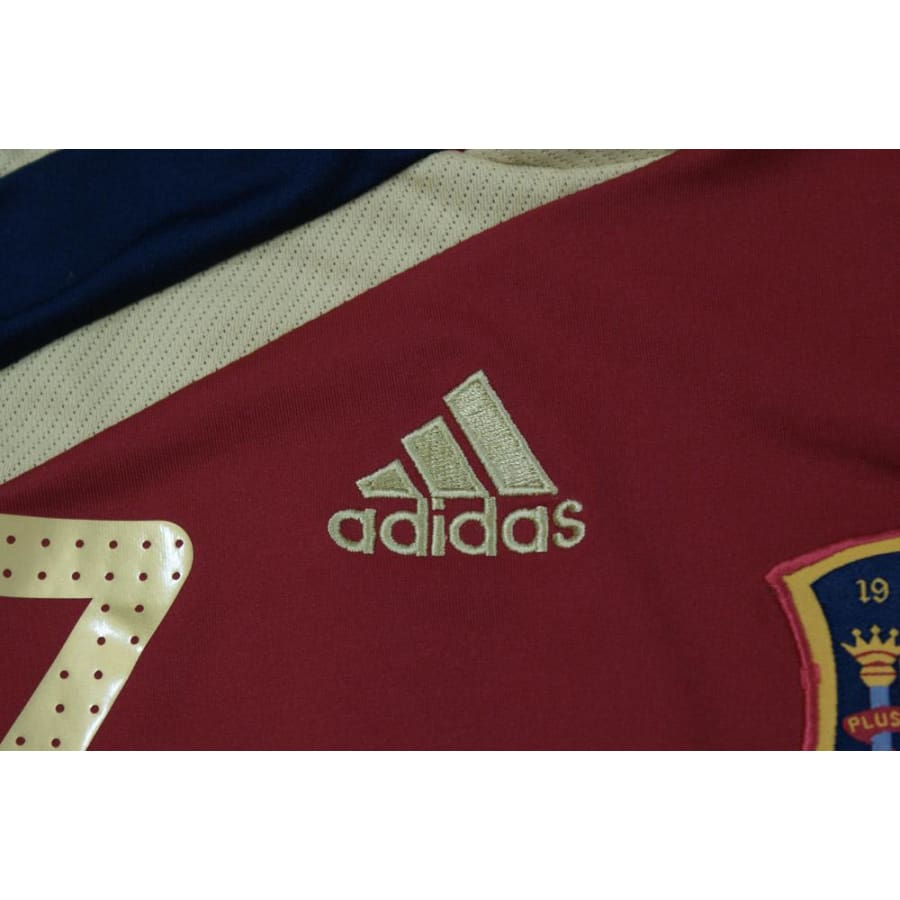 Maillot de football retro Equipe dEspagne N°7 MARAVILLA 2009-2010 - Adidas - Espagne