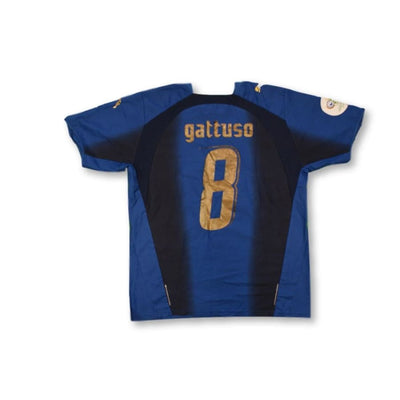 Maillot de football retro équipe dItalie N°8 GATTUSO 2006-2007 - Puma - Italie