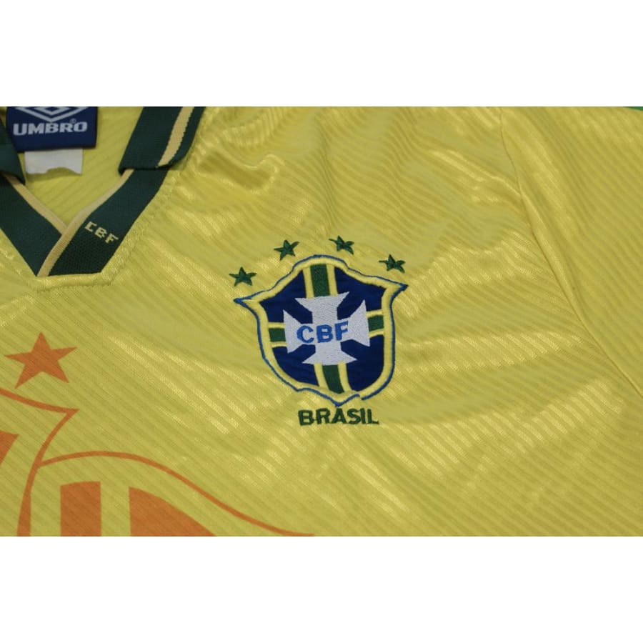 Maillot de football retro équipe du Brésil 1994-1995 - Umbro - Brésil