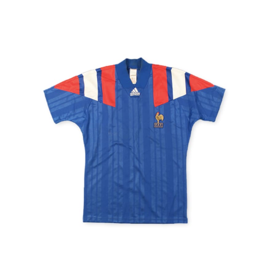 Maillot de football retro Equipe de France 1992-1993 - Adidas - Equipe de France