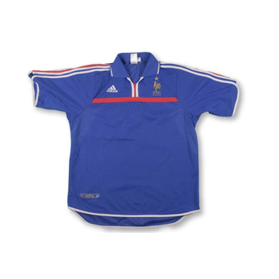 Maillot de football retro Equipe de France 2000-2001 - Adidas - Equipe de France