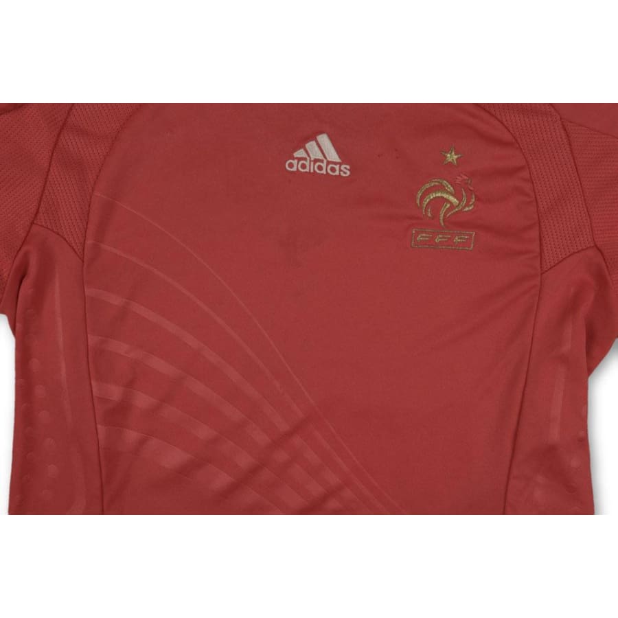 Maillot de football retro Equipe de France 2007-2008 - Adidas - Equipe de France