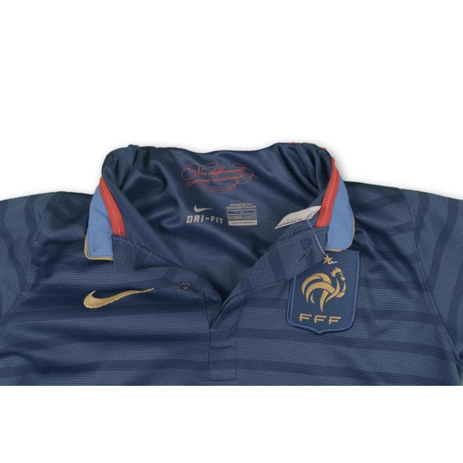 Maillot de football retro Equipe de France 2012-2013 - Nike - Equipe de France