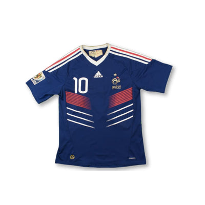 Maillot de football retro Equipe de France N°10 VALBUENA 2010-2011 - Adidas - Equipe de France