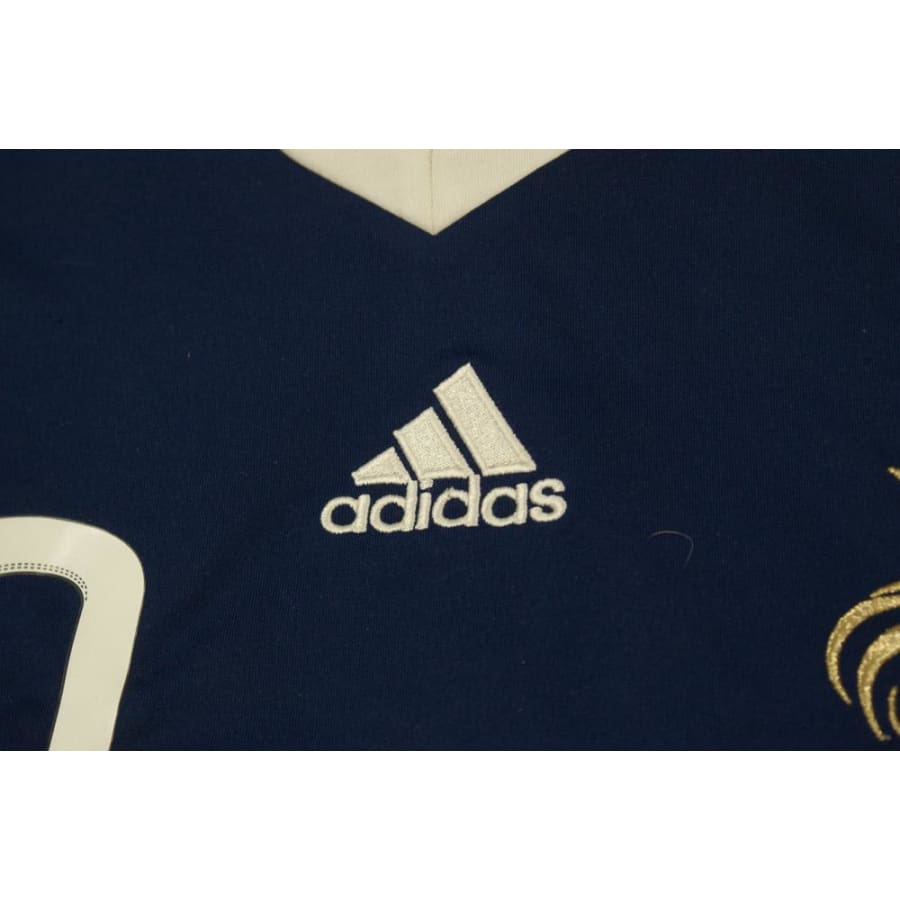 Maillot de football retro Equipe de France N°10 VALBUENA 2010-2011 - Adidas - Equipe de France