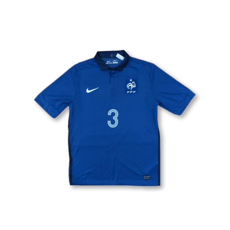 Maillot de football retro Equipe de France N°3 ABIDAL 2011-2012 - Nike - Equipe de France